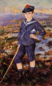 皮埃爾 奧古斯特 雷諾阿 Sailor Boy, Robert Nunes 皮埃爾 奧古斯特 雷諾阿 Sailor Boy, Robert Nunes